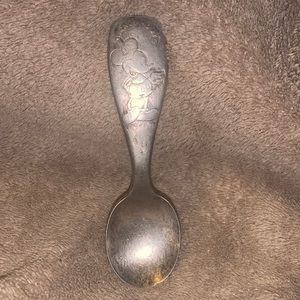 Vintage Mickey Mouse baby spoon